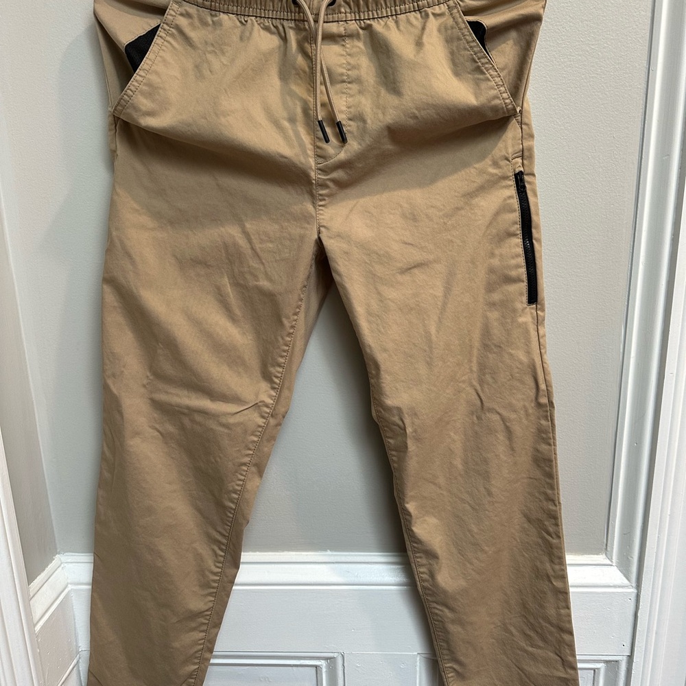Old Navy Tan Sweatpants with Classic Fit